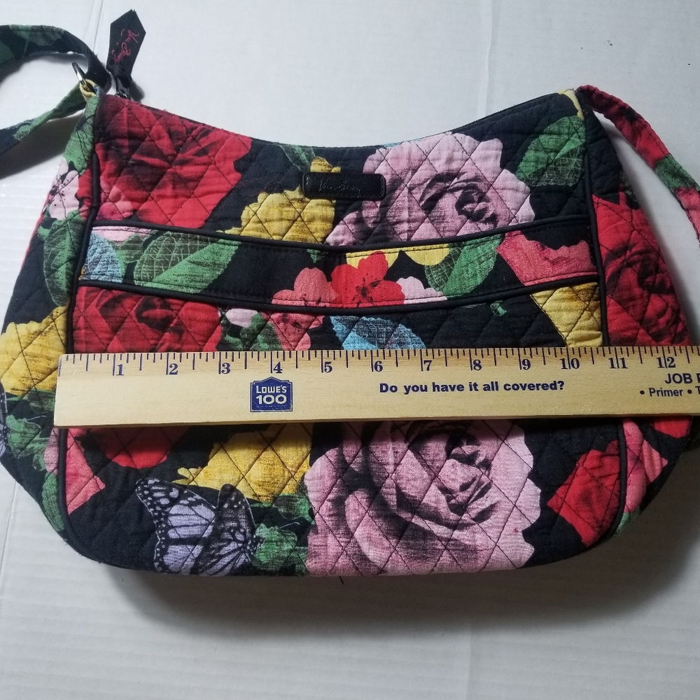VERA BRADLEY HAVANA ROSE PATTERN CROSSBODY PURSE - Picture 4 of 16
